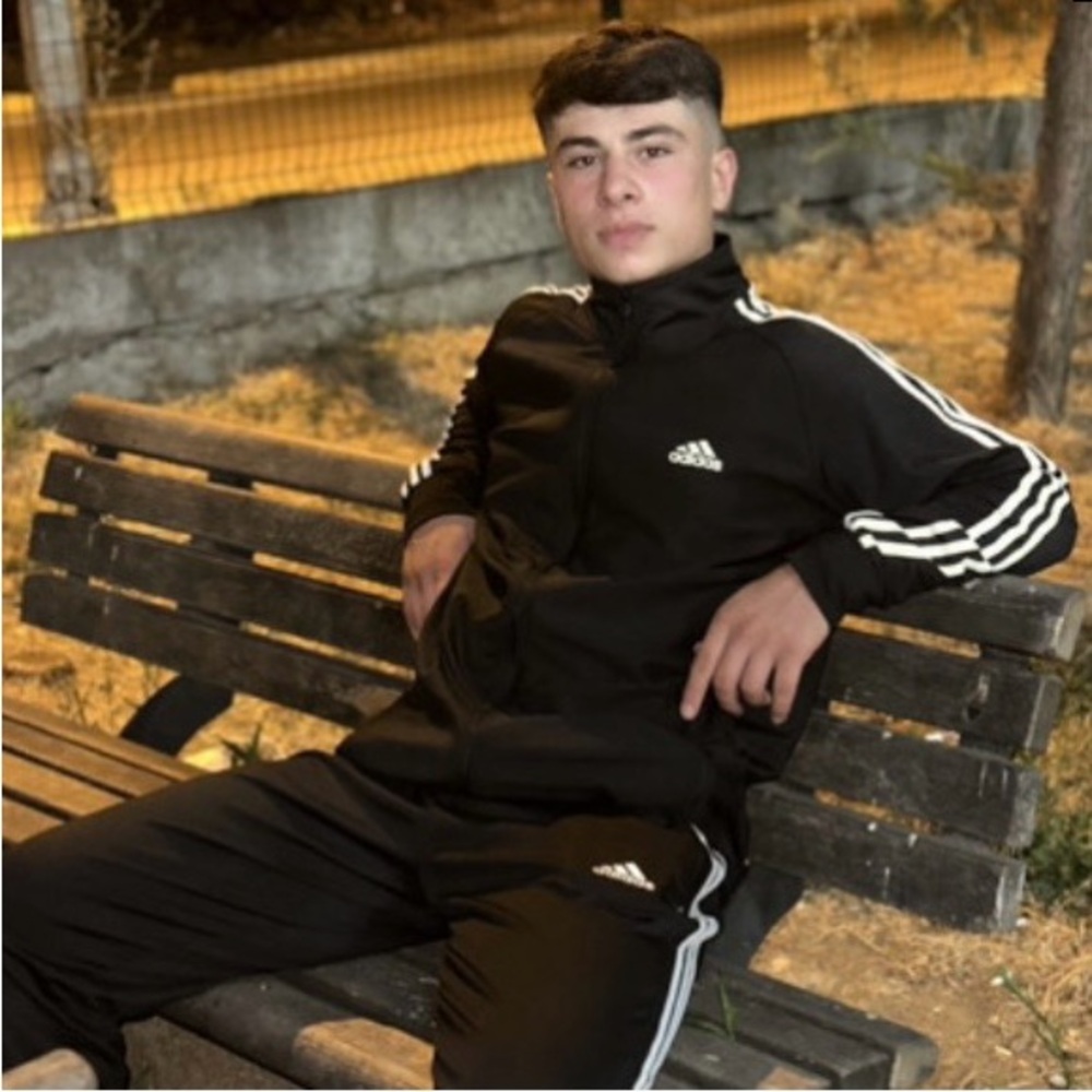 Adidas Essentials Warm-up 3-Stripes Black Track Jacket Y2K Activewear - Men’s S